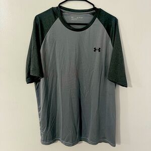 Under Armour Baseball Style Gray T Shirt